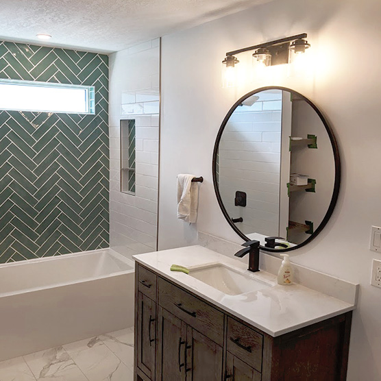 Custom Bathroom Renovation